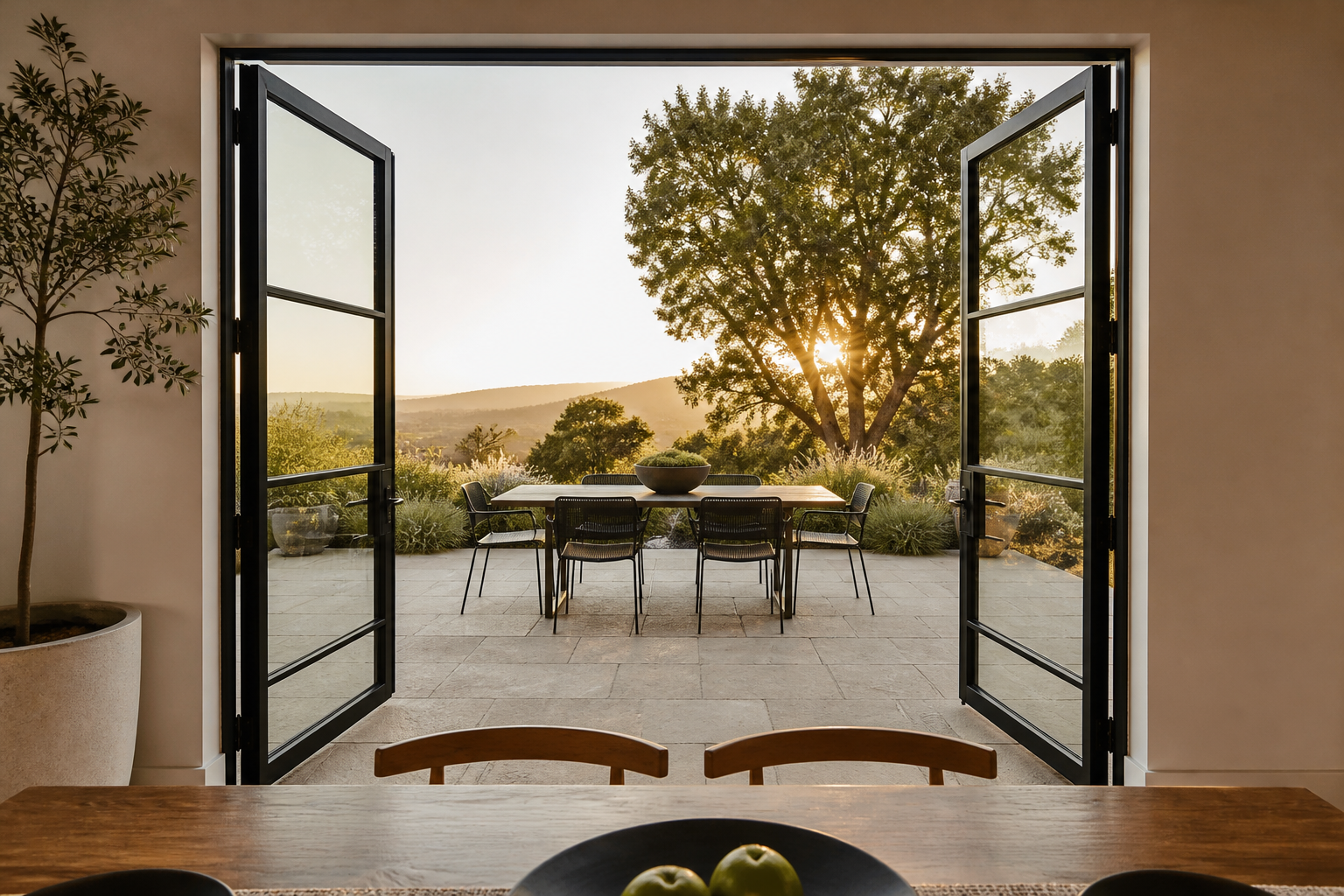 VLX 100 Double Swing / French Door in Fort Worth, TX | Juniper Windows Fort Worth - detail 6
