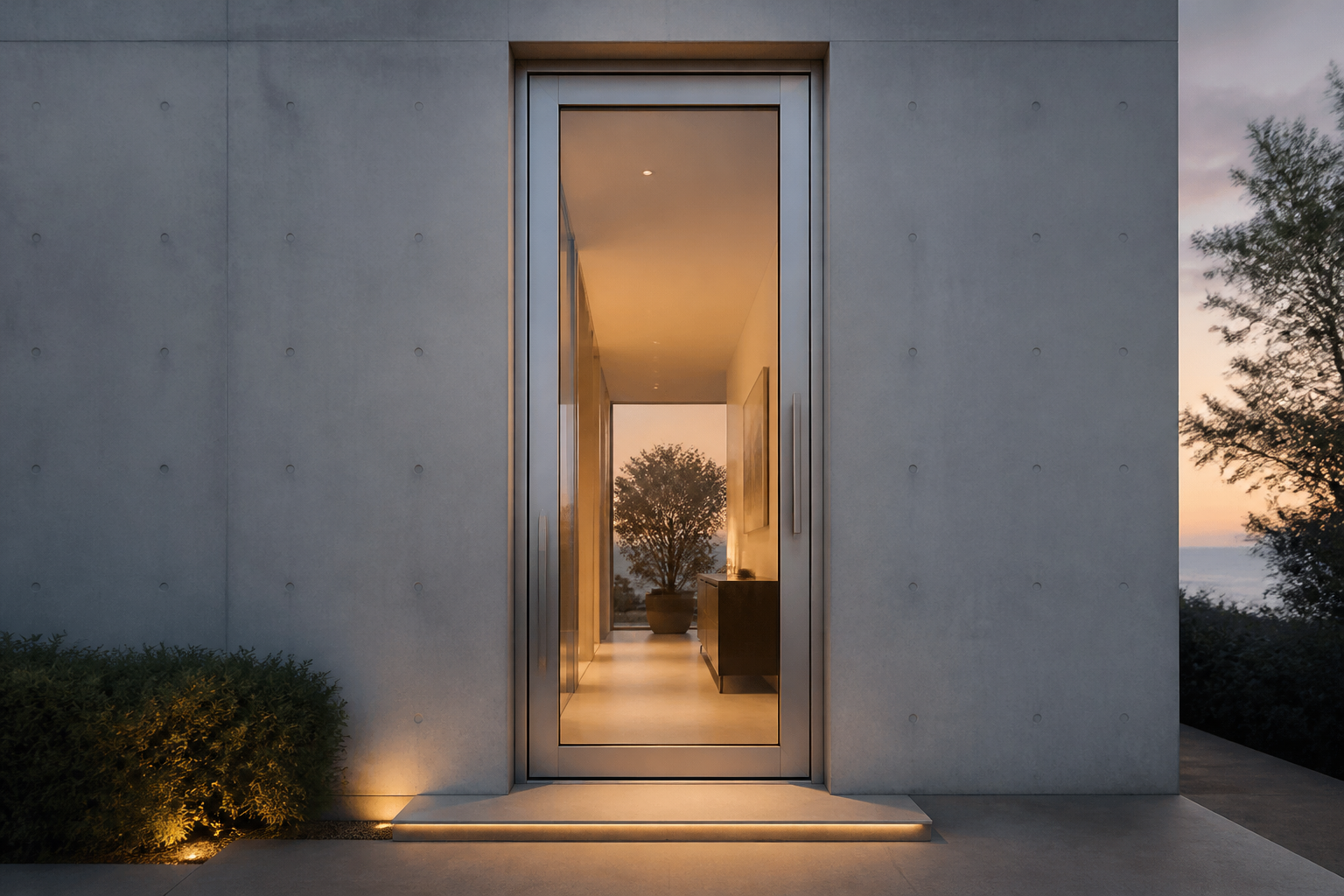 VLX 100 Pivot Door in Fort Worth, TX | Juniper Windows Fort Worth - detail 2